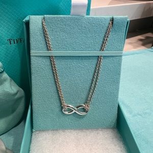 Tiffany Infinity Silver Necklace